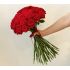 F2C Surprise-You 25 Red Roses Wrapped With Red Ribbon in Vase