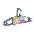 SPL ZEN Premium Quality Plastic Cloth Hanger Set of 6 Pcs (Multicolours)