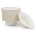 SURABHI Disposable Sugarcane Bowl 340 ml| Hard Katori (Pack Of 50 Pcs)